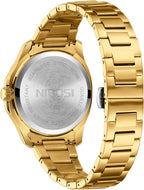 NIBOSI Montre analogique à quartz pour homme - Étanche - Date - Montre pour homme - Montre d'affaires décontractée - Cadeau